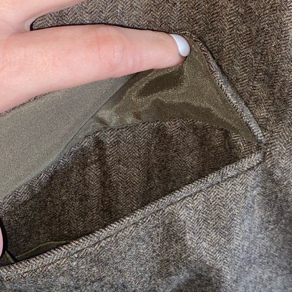 Lands End Herringbone Wool Blend Blazer - Picture 4 of 8